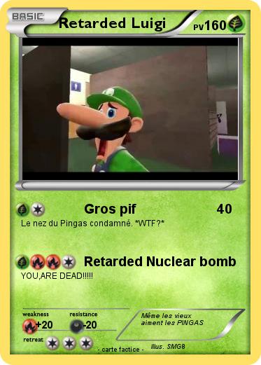 Pokemon Retarded Luigi