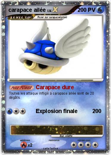 Pokemon carapace ailée