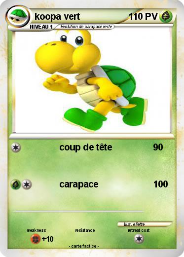 Pokemon koopa vert