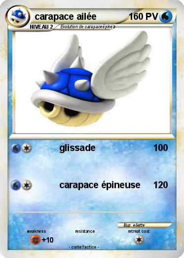 Pokemon carapace ailée