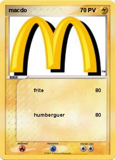 Pokemon macdo