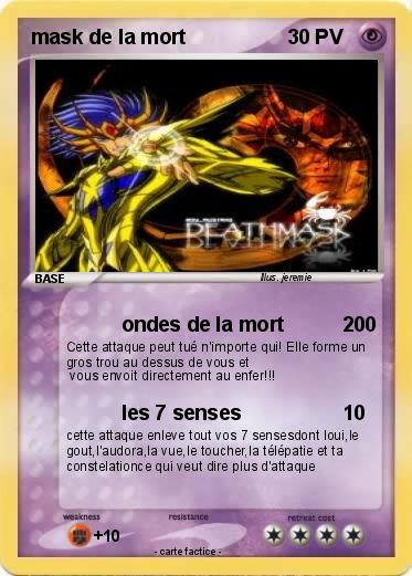 Pokemon mask de la mort