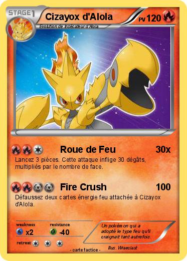 Pokemon Cizayox d'Alola
