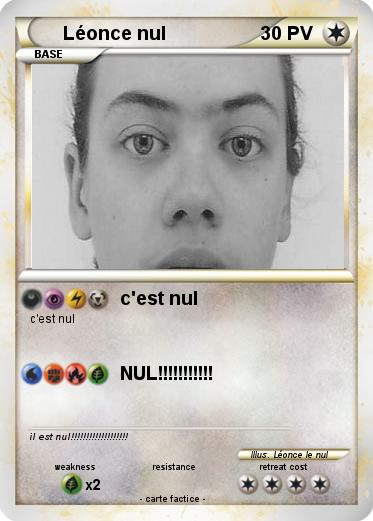 Pokemon Léonce nul