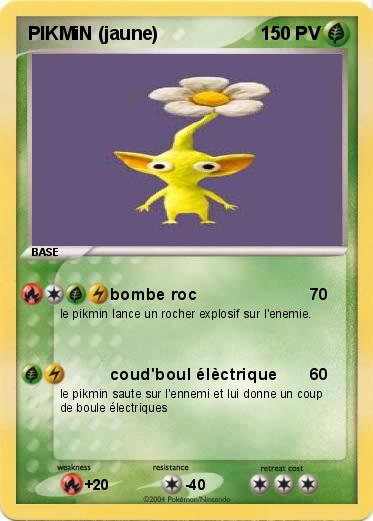 Pokemon PIKMiN (jaune)