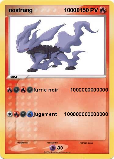 Pokemon nostrang                    10000