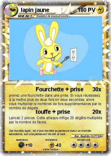 Pokemon lapin jaune