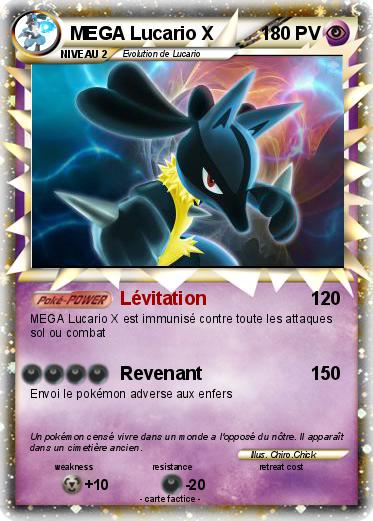 Pokemon MEGA Lucario X