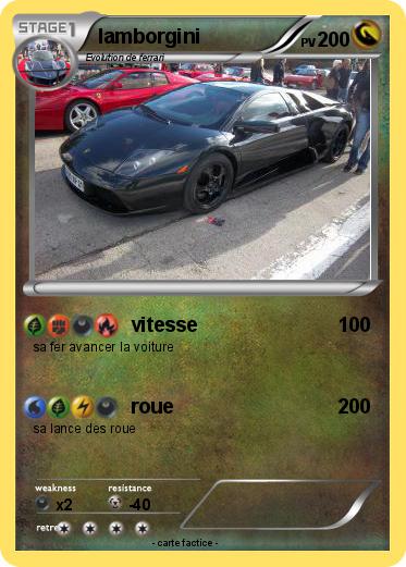 Pokemon lamborgini
