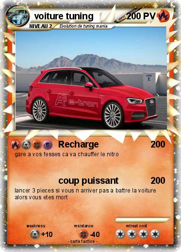 Pokemon voiture tuning