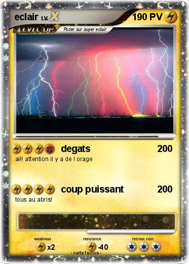 Pokemon eclair