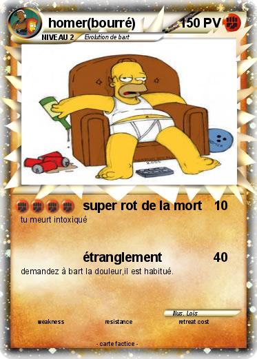 Pokemon homer(bourré)