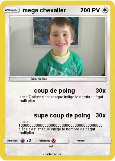 Pokemon mega chevalier