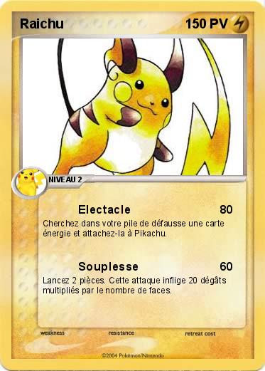 Pokemon Raichu