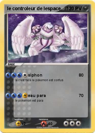 Pokemon le controleur de lespace
