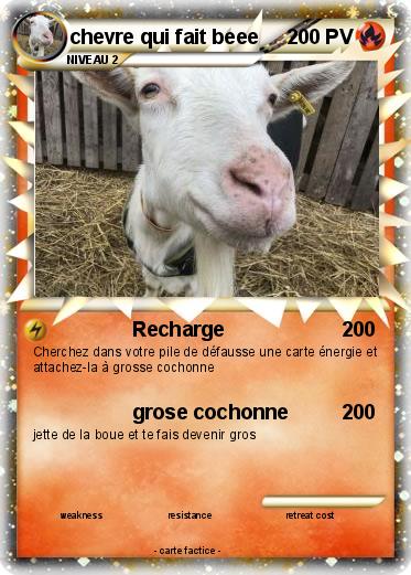Pokemon chevre qui fait beee