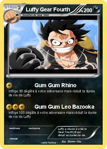 Pokemon Luffy Gear Fourth