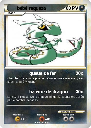 Pokemon bébé raquaza
