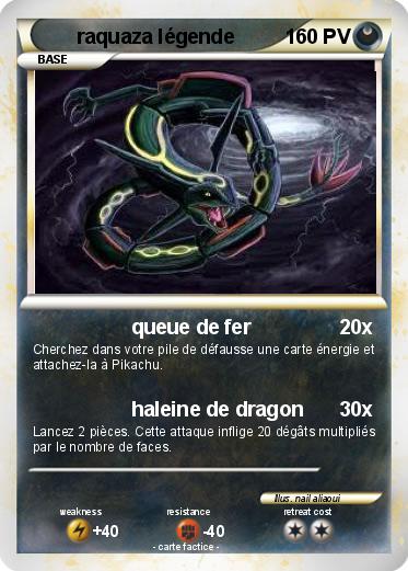 Pokemon raquaza légende