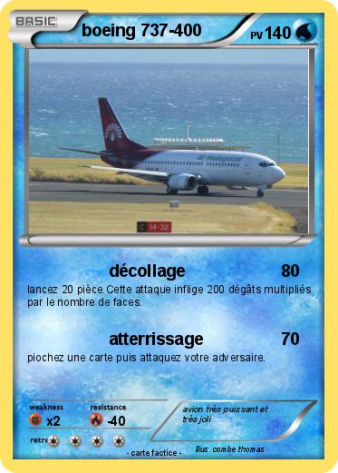 Pokemon boeing 737-400