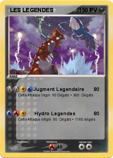 Pokemon  LES LEGENDES