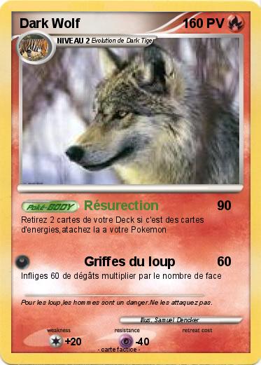 Pokemon Dark Wolf
