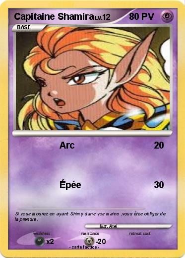 Pokemon Capitaine Shamira