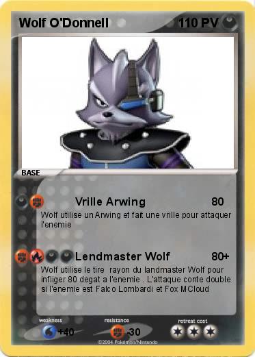 Pokemon Wolf O'Donnell