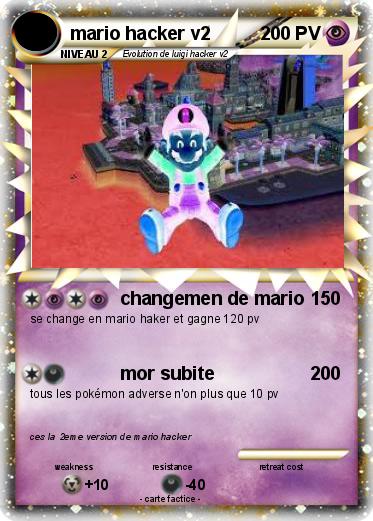 Pokemon mario hacker v2