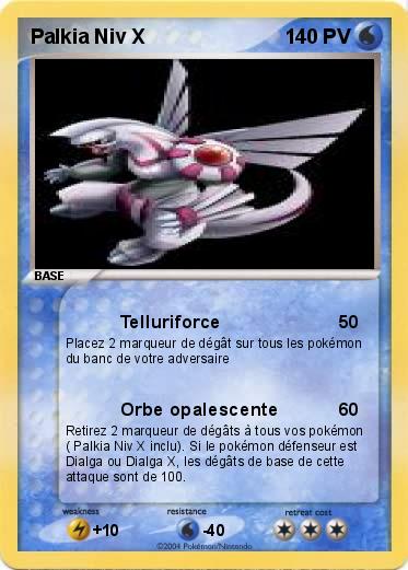 Pokemon Palkia Niv X