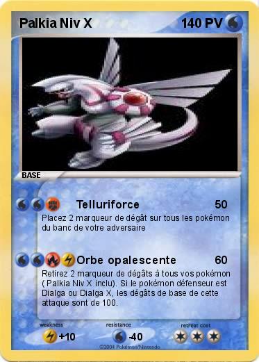 Pokemon Palkia Niv X