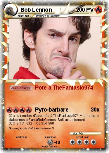Pokemon Bob Lennon