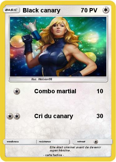 Pokemon Black canary