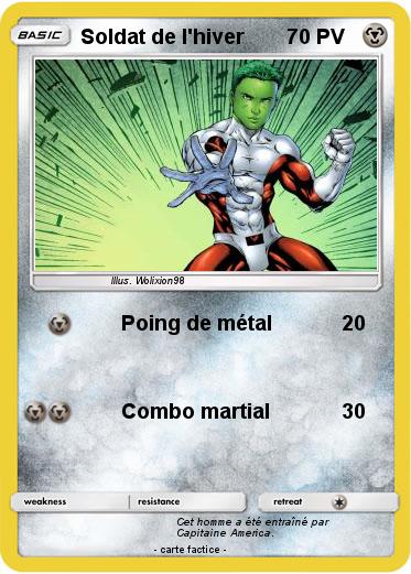 Pokemon Soldat de l'hiver