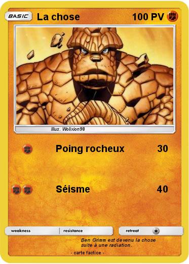 Pokemon La chose