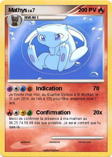Pokemon Mathys