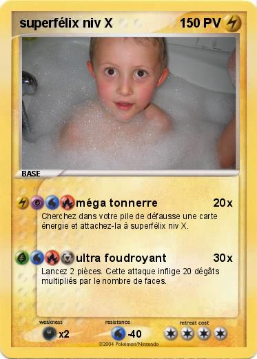 Pokemon superfélix niv X