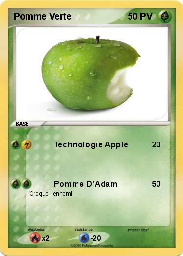 Pokemon Pomme Verte