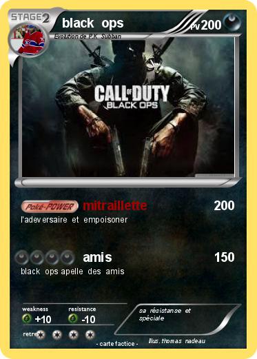Pokemon black  ops