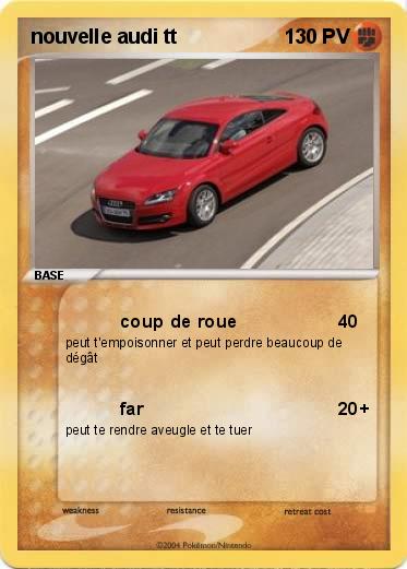 Pokemon nouvelle audi tt