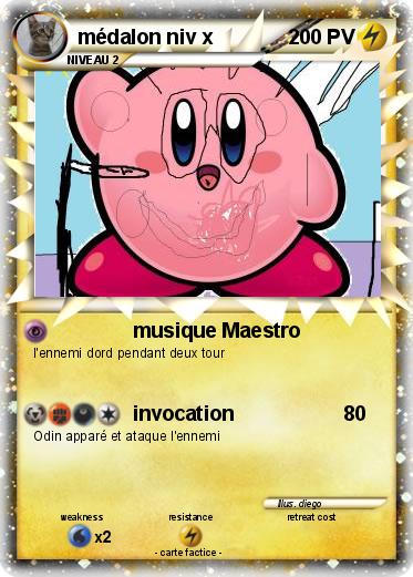 Pokemon médalon niv x