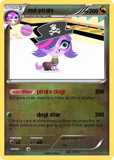 Pokemon zoé pirate