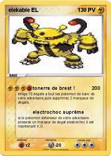 Pokemon elekable EL