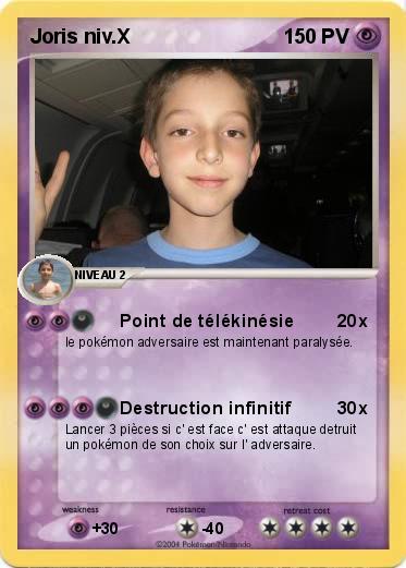 Pokemon Joris niv.X