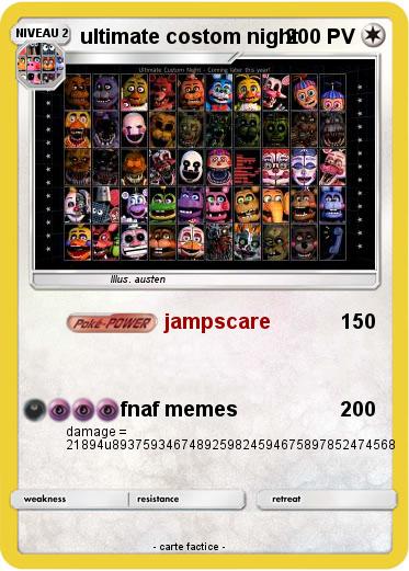 Pokemon ultimate costom night