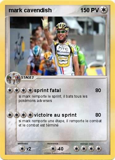 Pokemon mark cavendish