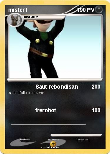 Pokemon mister l