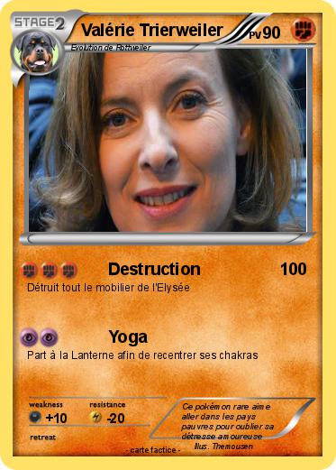 Pokemon Valérie Trierweiler