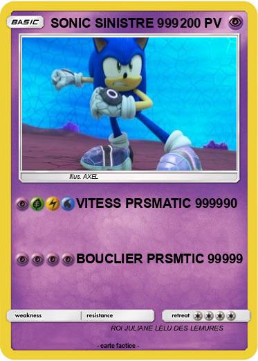 Pokemon SONIC SINISTRE 999