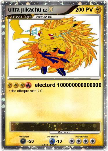 Pokemon ultra pikachu